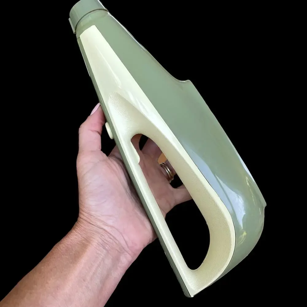 Vintage Hamilton Beach Electric Knife Avocado w/ Storage Tray Scovill 297A READ